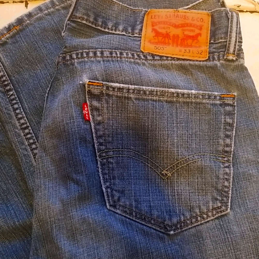 Levi's 505 Jeans 33W x  32L